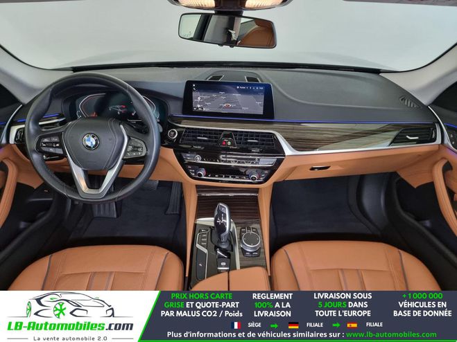BMW Serie 5 520d 190 ch BVA Bleu M�tallique de 2020