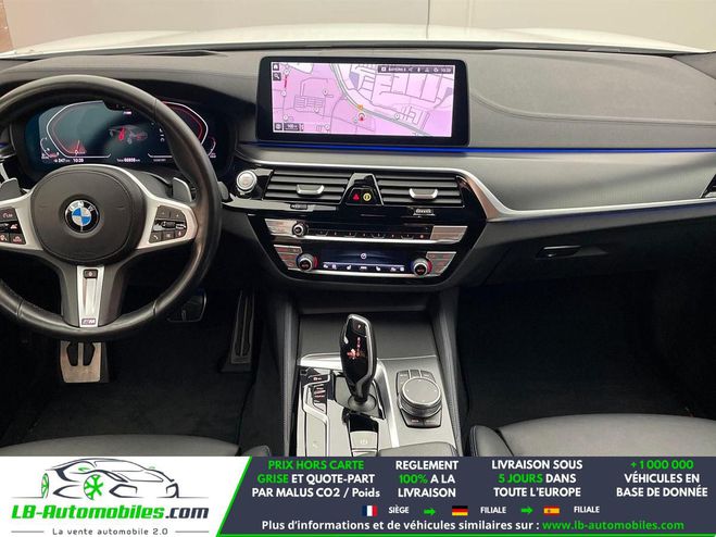 BMW Serie 5 520d xDrive 190 ch BVA Blanc de 2021