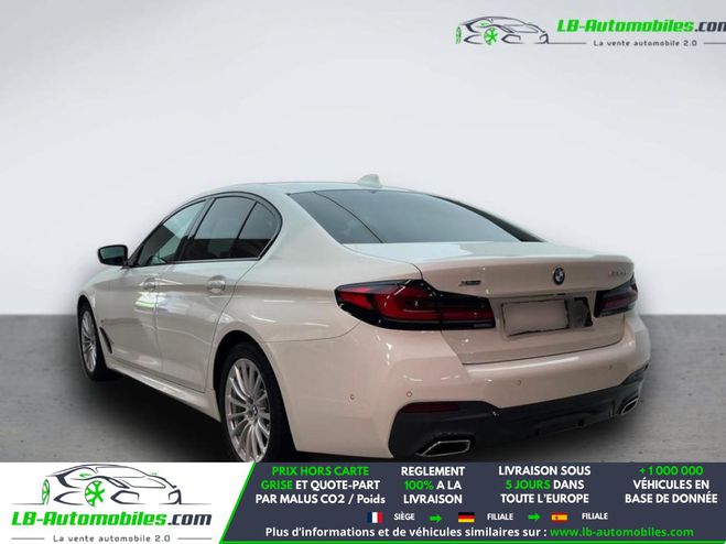 BMW Serie 5 520d xDrive 190 ch BVA Blanc de 2021