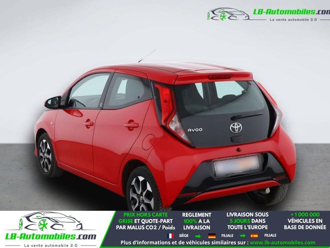 Toyota Aygo 1.0 VVT-i BVA Rouge M�tallique de 2020