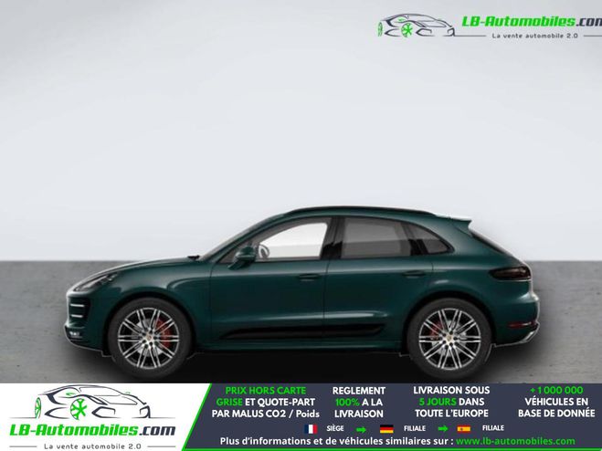 Porsche Macan Turbo 3.6 V6 400 ch Rouge M�tallique de 2017