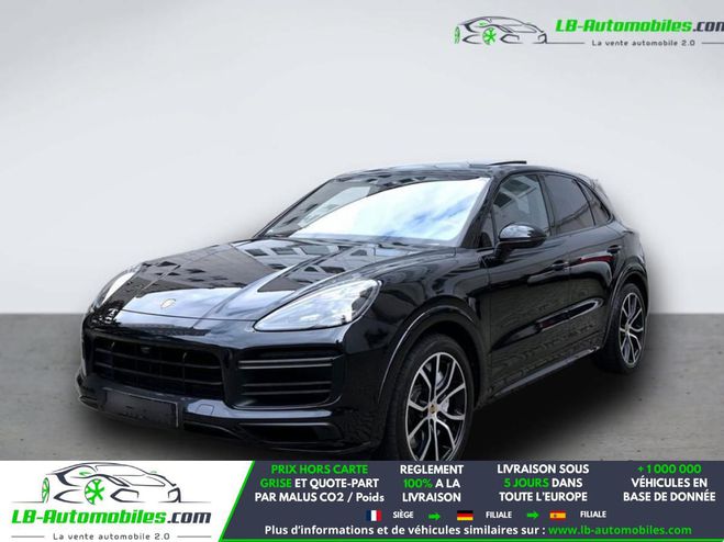 Porsche Cayenne Turbo 4.0 V8 550 ch  BVA Noir M�tallique de 2018