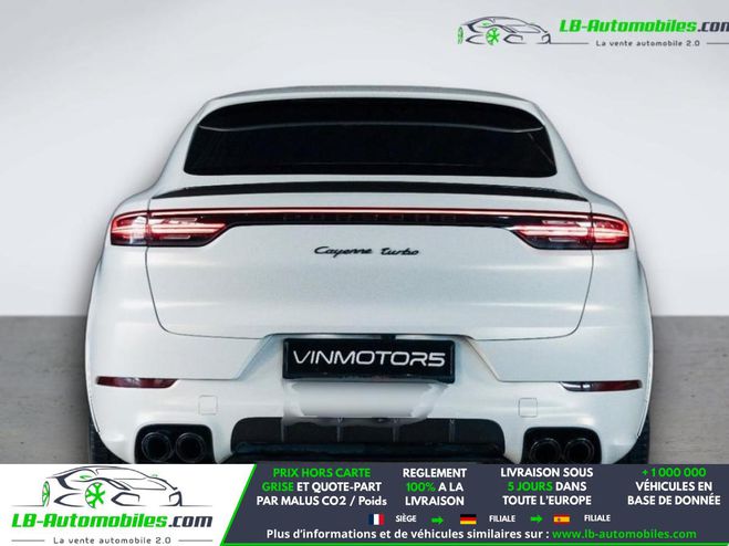 Porsche Cayenne Turbo 4.0 V8 550 ch  BVA Blanc Mate de 2020
