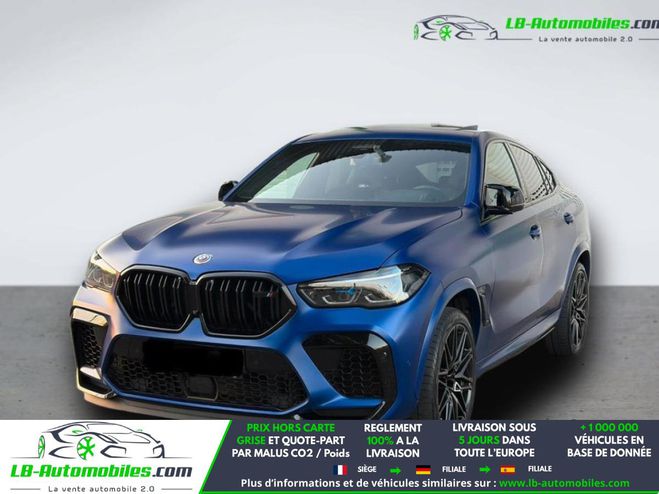 BMW X6 625ch BVA Bleu M�tallique Mate de 2023