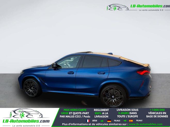 BMW X6 625ch BVA Bleu M�tallique Mate de 2023
