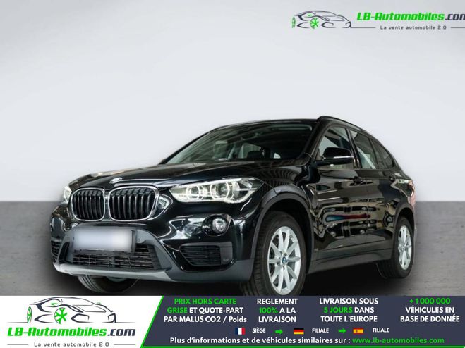 BMW X1 sDrive 20d 190 ch BVA Noir M�tallique de 2017
