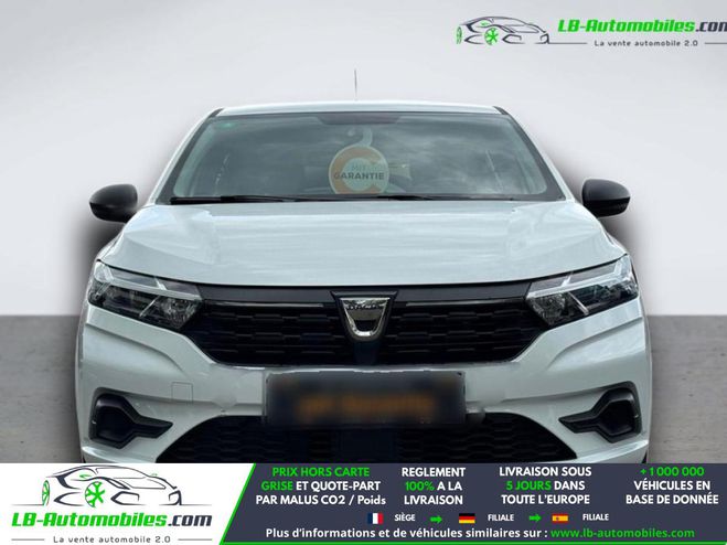 Dacia Sandero SCe 65 Blanc M�tallique de 2022