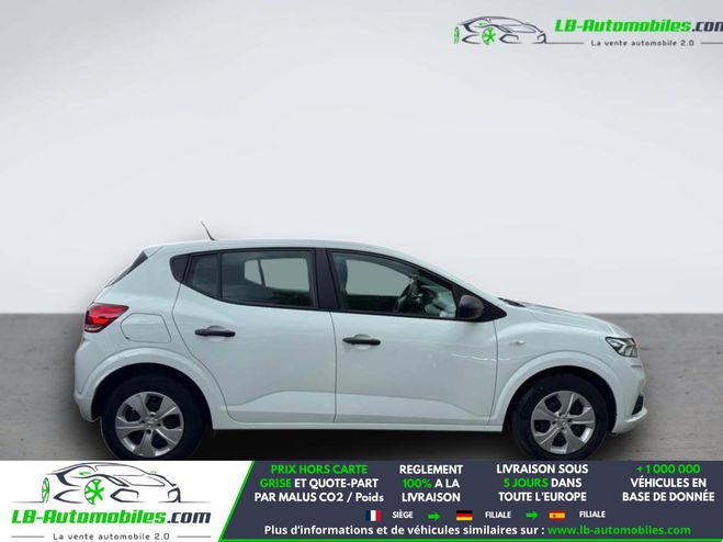 Dacia Sandero SCe 65 Blanc M�tallique de 2022