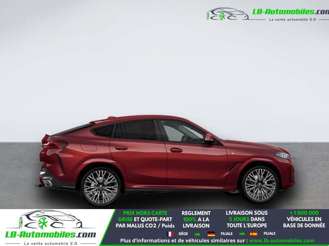 BMW X6 xDrive30d 298 ch BVA Rouge M�tallique de 2025