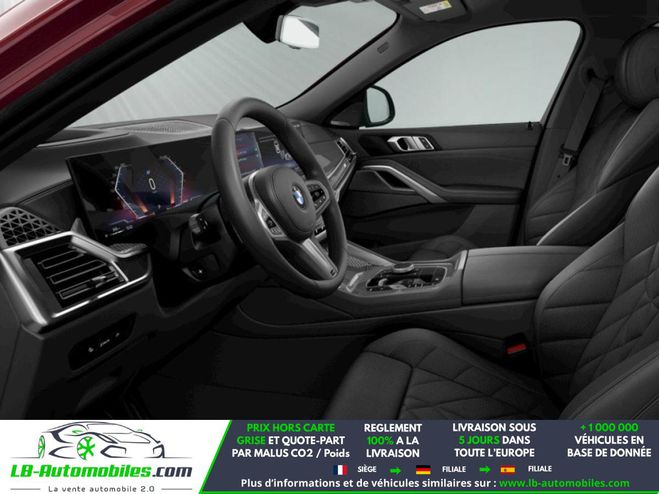 BMW X6 xDrive30d 298 ch BVA Rouge M�tallique de 2025