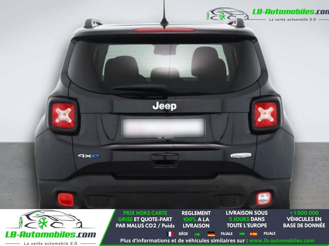 Jeep Renegade 1.3 190 ch PHEV BVA 4xe eAWD Noir M�tallique de 2021