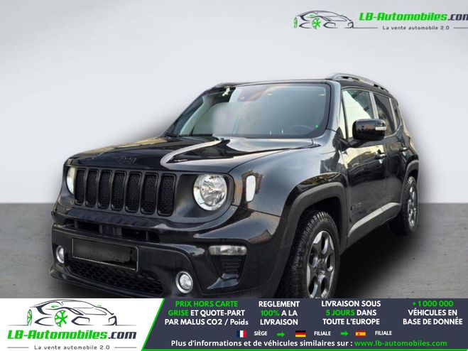 Jeep Renegade 1.3 GSE 150 ch BVA Noir M�tallique de 2019