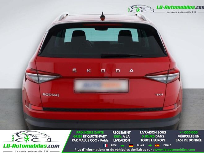 Skoda Kodiaq 2.0 TDI 200  BVA 4x4 5pl Rouge M�tallique de 2022