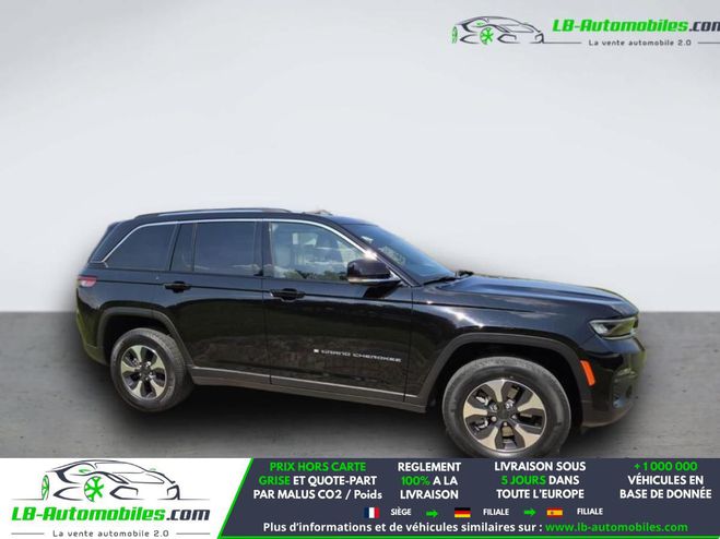 Jeep Grand Cherokee 4xe 2.0 T 380 ch PHEV 4x4 BVA Noir M�tallique de 2022