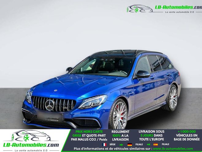 Mercedes Classe C 63 S AMG Bleu M�tallique de 2018