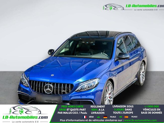 Mercedes Classe C 63 S AMG Bleu M�tallique de 2018