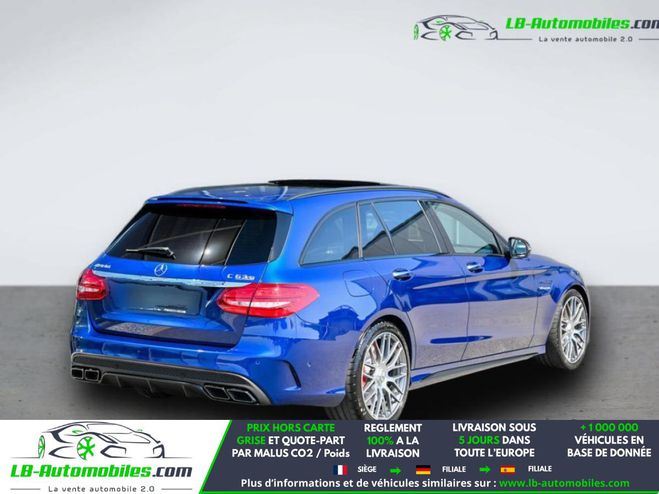 Mercedes Classe C 63 S AMG Bleu M�tallique de 2018