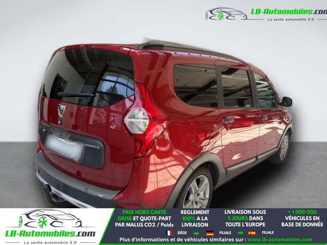 Dacia Lodgy TCe 130 FAP 5 places Rouge M�tallique de 2022