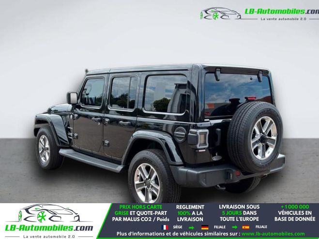 Jeep Wrangler 2.0 l T 272 ch 4x4 BVA Noir M�tallique de 2019