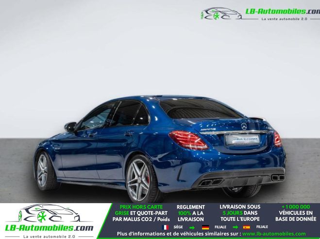 Mercedes Classe C 63 S AMG Bleu M�tallique de 2017
