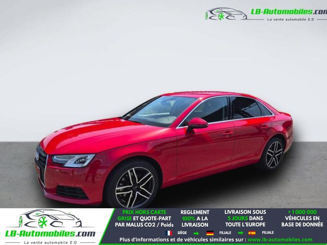 Audi A4 TFSI 190 BVA Rouge M�tallique de 2018