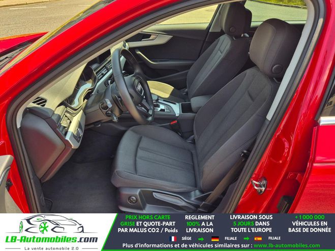 Audi A4 TFSI 190 BVA Rouge M�tallique de 2018