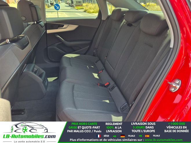 Audi A4 TFSI 190 BVA Rouge M�tallique de 2018