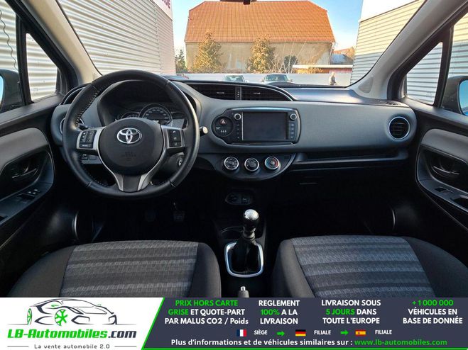Toyota Yaris 100 VVT-i BVM Bleu M�tallique de 2016