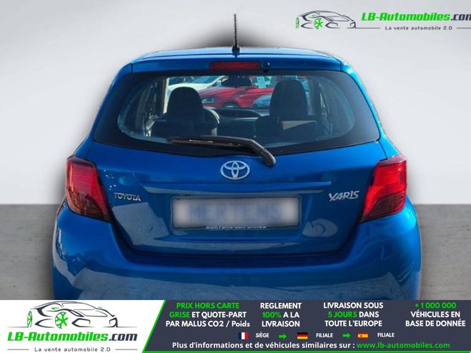 Toyota Yaris 100 VVT-i BVM Bleu M�tallique de 2016