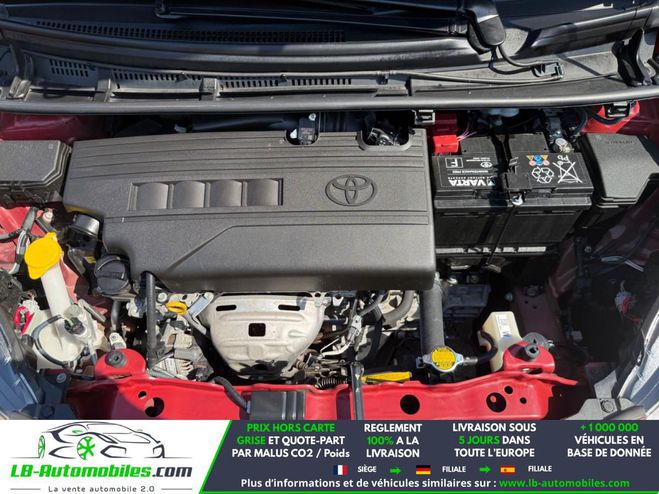 Toyota Yaris 100 VVT-i BVM Rouge M�tallique de 2015