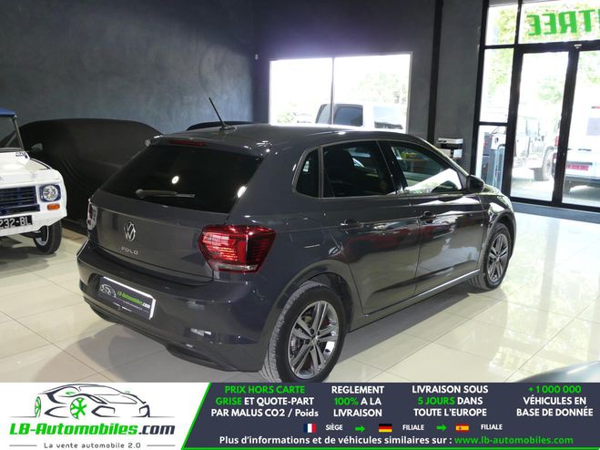 Volkswagen Polo VI 1.0 TSI 115 CARAT DSG7 Gris M�tallique de 2021