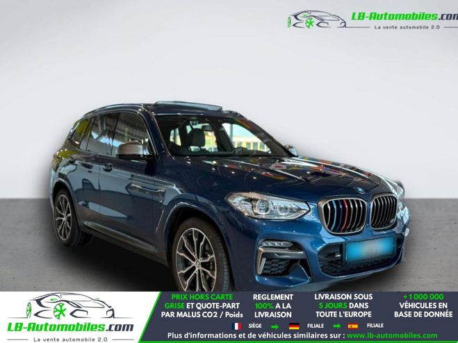 BMW X3 M40i 360ch BVA Bleu M�tallique de 2021