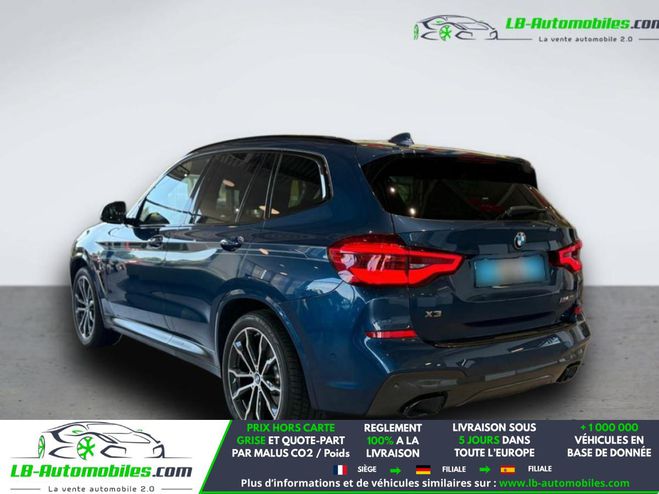 BMW X3 M40i 360ch BVA Bleu M�tallique de 2021