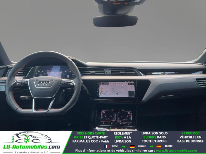 Audi Q8 e-Tron  55 408 ch 114 kWh Quattro Noir M�tallique de 2023