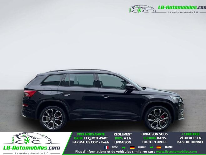 Skoda Kodiaq 2.0 Bi-TDI 240 BVA 4x4 5pl Noir M�tallique de 2019