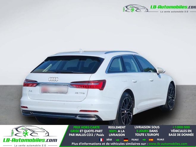 Audi A6 45 TFSI 245 ch BVA Blanc M�tallique de 2019