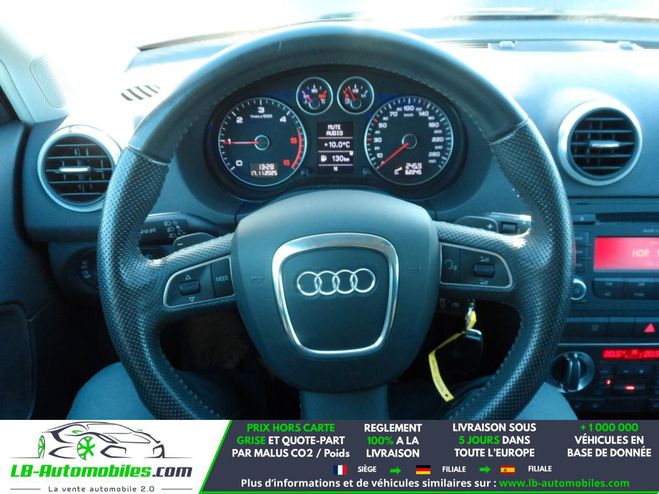 Audi A3 2.0 TDI 140 BVA Bleu M�tallique de 2009