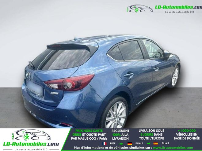 Mazda 3 2.0L SKYACTIV-G 122 ch BVA Bleu M�tallique de 2018