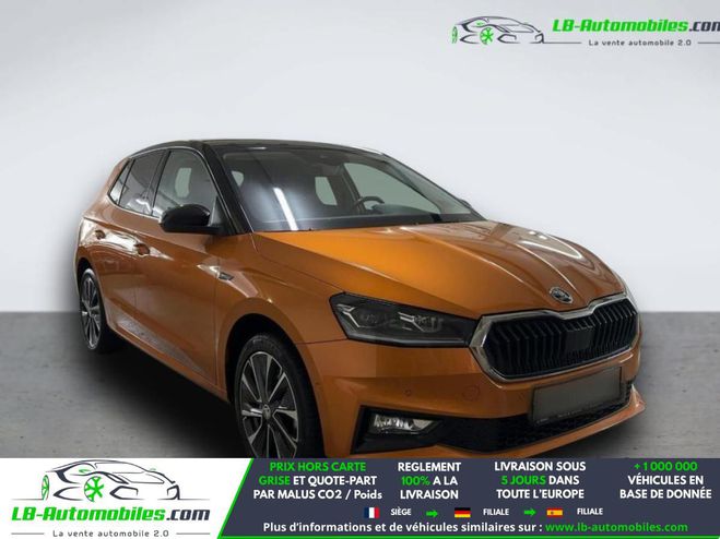 Skoda Fabia 1.0 TSI 110 ch BVA Orange M�tallique de 2022