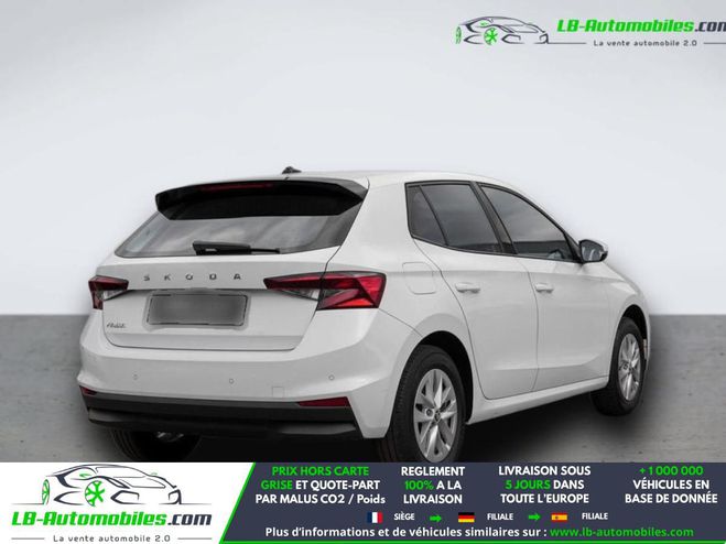 Skoda Fabia 1.0 TSI 95 ch BVM Blanc M�tallique de 2023