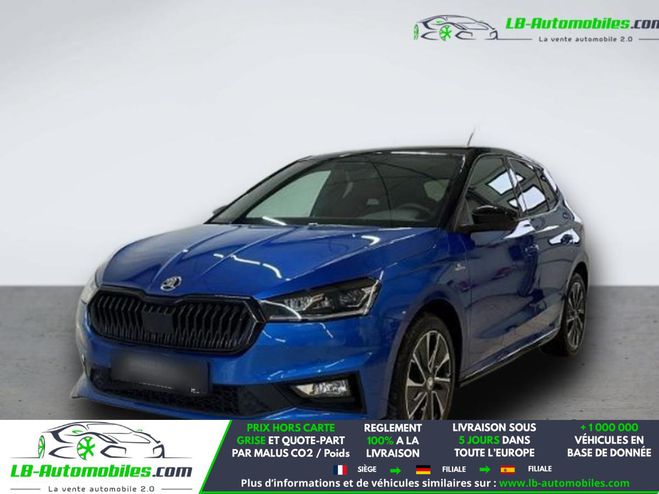 Skoda Fabia 1.0 TSI 110 ch BVA Bleu M�tallique de 2023