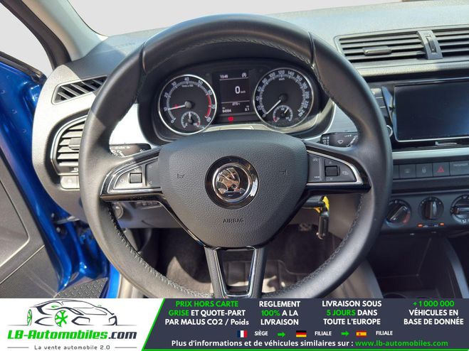 Skoda Fabia 1.0 TSI 95 ch BVM Bleu M�tallique de 2019