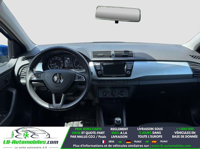 Skoda Fabia 1.0 TSI 95 ch BVM Bleu M�tallique de 2019