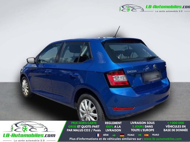 Skoda Fabia 1.0 TSI 95 ch BVM Bleu M�tallique de 2019