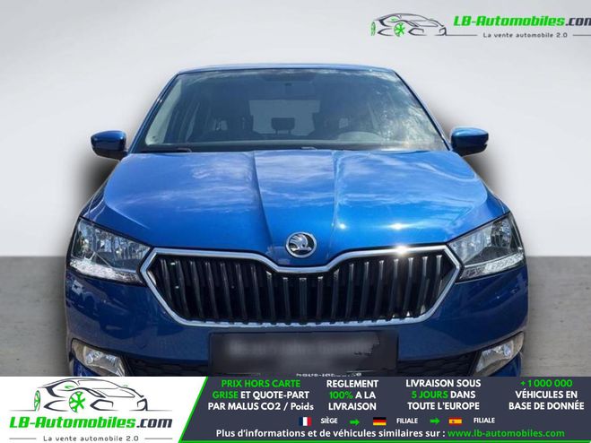Skoda Fabia 1.0 TSI 95 ch BVM Bleu M�tallique de 2019