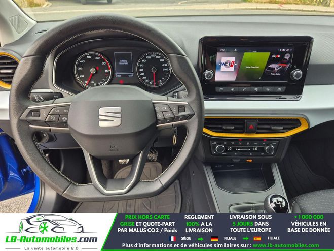 Seat Ibiza 1.0 EcoTSI 95 ch  BVM Bleu M�tallique de 2022