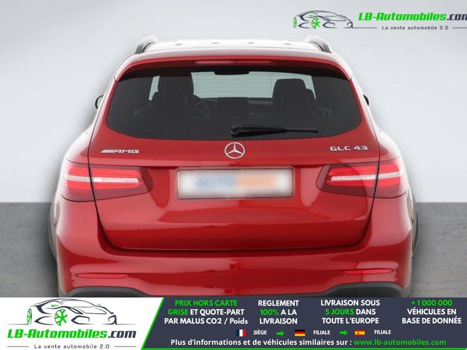Mercedes GLC 43 AMG BVA 4Matic Rouge de 2017