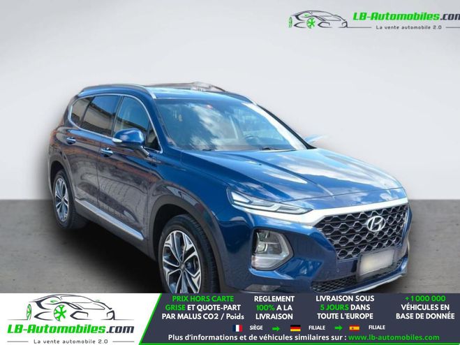 Hyundai Santa Fe 2.2 CRDi 200 BVA Bleu M�tallique de 2018