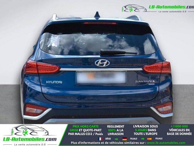 Hyundai Santa Fe 2.2 CRDi 200 BVA Bleu M�tallique de 2018
