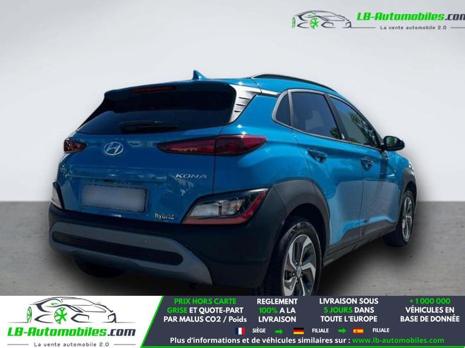 Hyundai Kona 1.6 GDi 141 Hybrid Bleu de 2022